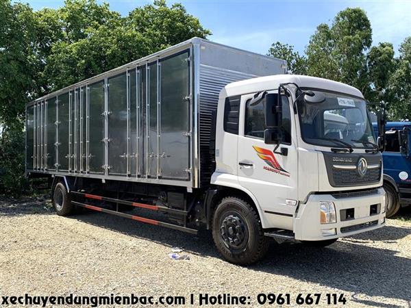 Xe tải thùng kín 7.5 tấn DONGFENG B180 dài 9.7M